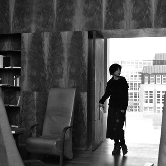 Leather Curtain / Makiko Takahashi
