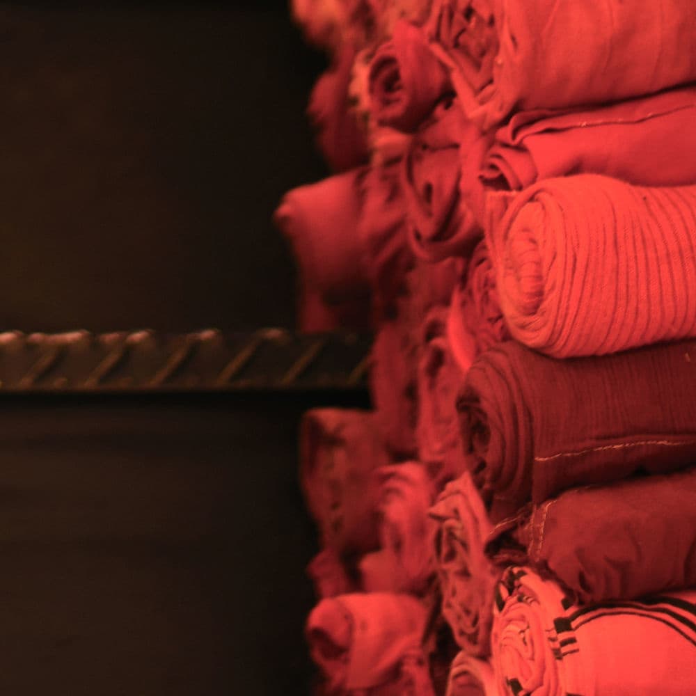 Leather Curtain / Makiko Takahashi